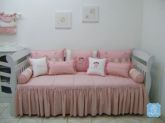 cama de babá rosa boneca