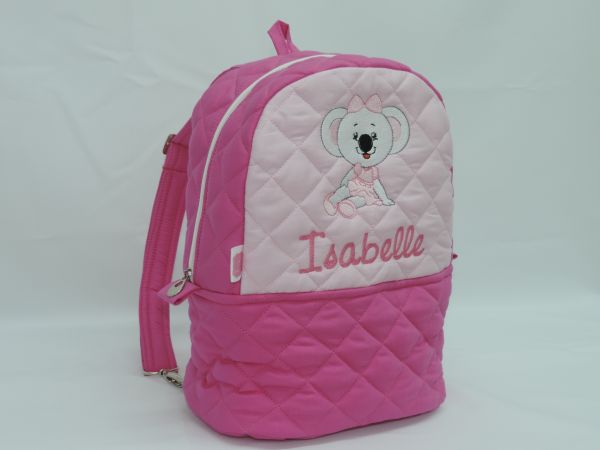 mochila P rosa e pink